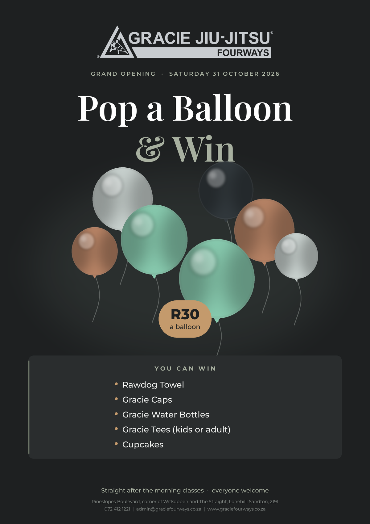 Pop and Win! Grand Opening
