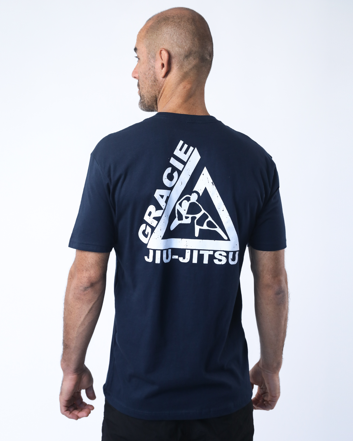 Gracie University Tee Navy (Men)