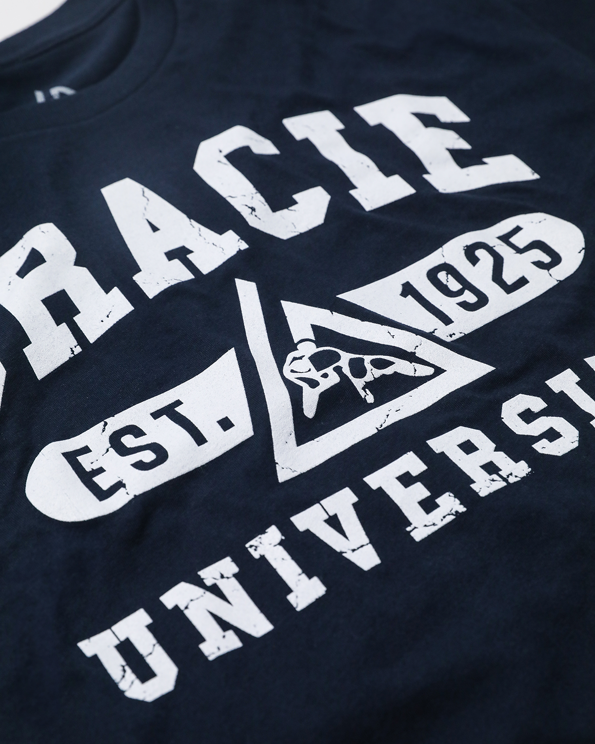 Gracie University Tee Navy (Men)