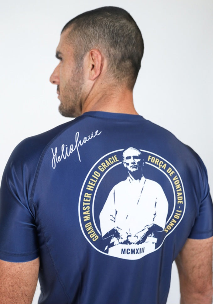 Gracie Helio Gracie 110 Short-Sleeve Rashguard (Men)