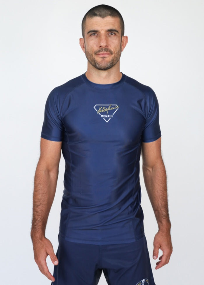 Gracie Helio Gracie 110 Short-Sleeve Rashguard (Men)