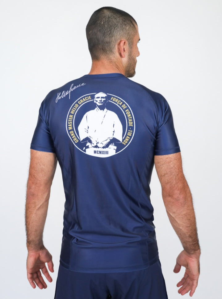 Gracie Helio Gracie 110 Short-Sleeve Rashguard (Men)