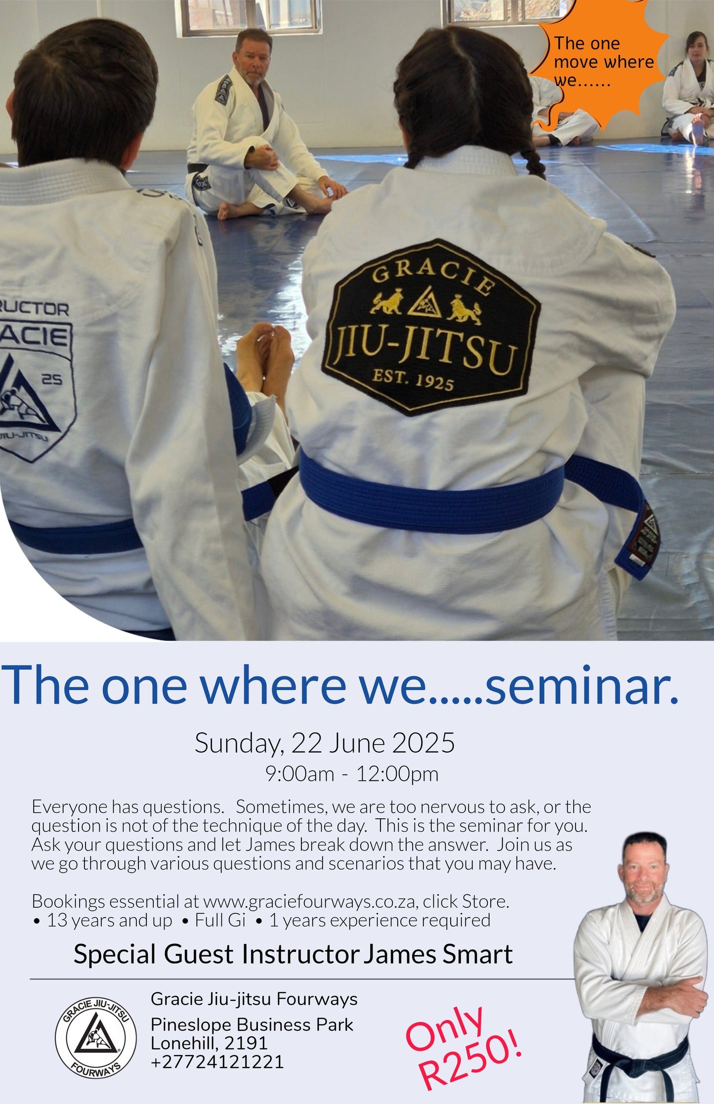 The one where we....seminar - James Smart, 22 June 2025