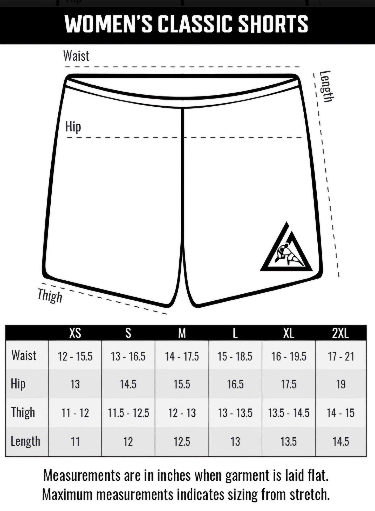 Gracie Classic Fight Shorts (Ladies)