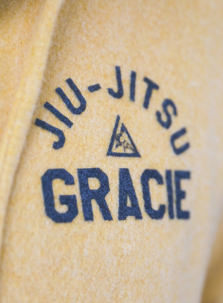 Gracie Golden Rio Sueded Fleece Zip Hoodie