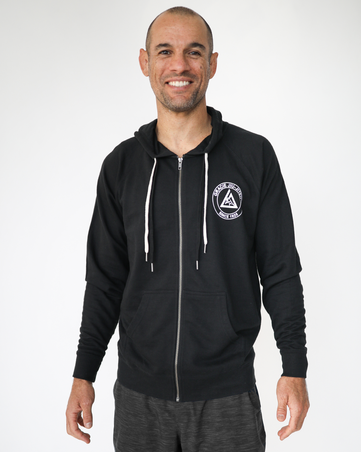 Gracie Black Zip Hoodie