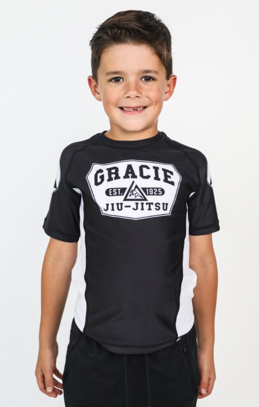 Gracie Classic Short-Sleeve Rashguard (Kids)